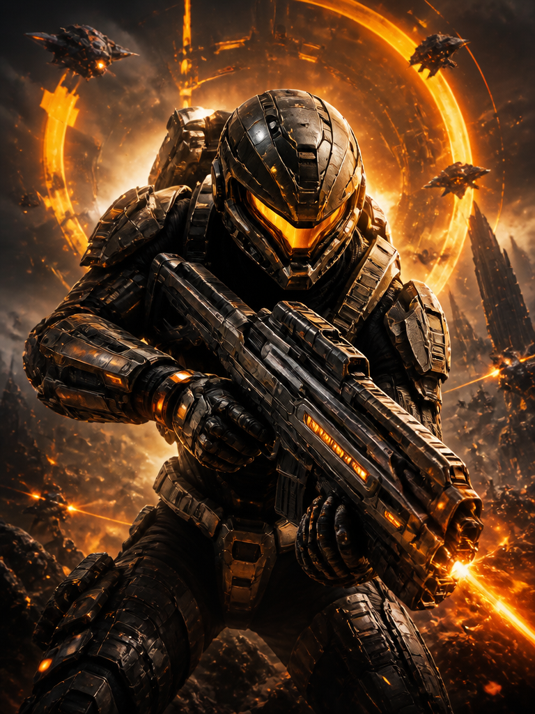 Shooter — example generated with GenFire